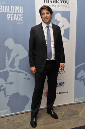 Milano PILOSIO BUILDING PEACE AWARD 2015 PICTURED: Dario Roustayan  RiccardoxGiordano