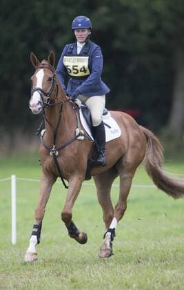 . 12 09 2015. Minchinhampton, United Kingdom. Whatley Manor International Horse Trials. Gatcombe Park. Zara Tindall riding Talobet Boy.  xi-Imagesx IIM-11002-0016