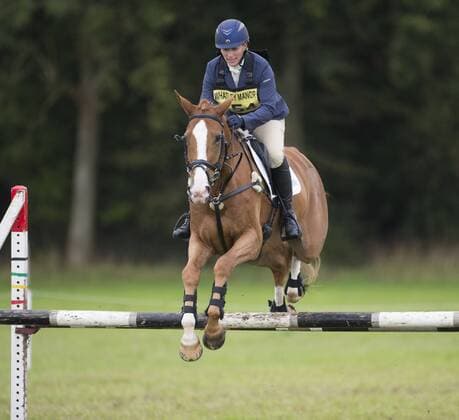 . 12 09 2015. Minchinhampton, United Kingdom. Whatley Manor International Horse Trials. Gatcombe Park. Zara Tindall riding Talobet Boy.  xi-Imagesx IIM-11002-0017