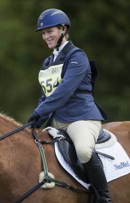 . 12 09 2015. Minchinhampton, United Kingdom. Whatley Manor International Horse Trials. Gatcombe Park. Zara Tindall riding Talobet Boy.  xi-Imagesx IIM-11002-0018