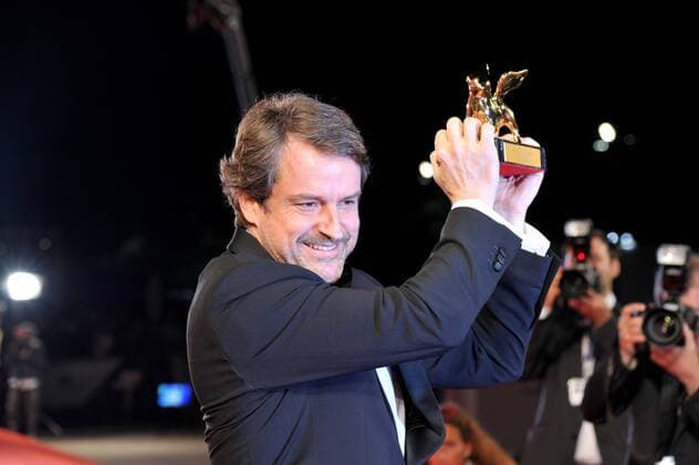 72nd Venice Film Festival, Red carpet closing ceremony and Golden Lyon Award Pictured Lorenzo Vigas  CamillaxMorandi Veneziax2015