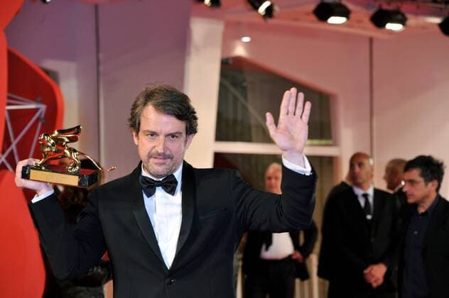 72nd Venice Film Festival, Red carpet closing ceremony and Golden Lyon Award Pictured Lorenzo Vigas  CamillaxMorandi Veneziax2015