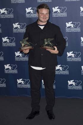 Venezia 12 09 2015 72. Mostra Internazionale d Arte Cinematografica Festival del Cinema di Venezia Premio miglior regia - Brady Corbet  0