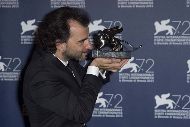 Venezia 12 09 2015 72. Mostra Internazionale d Arte Cinematografica Festival del Cinema di Venezia L eono d Argento - Pablo Trapero  0