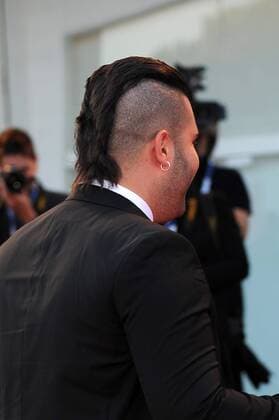 72nd Venice Film Festival, Red carpet Awards Ceremony Pictured : Salvatore Esposito  AlbertoxTerenghi Veneziax2015
