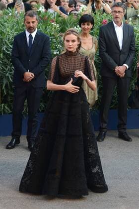 Jury member Diane Kruger arrive at the Red Carpet - during the Biennale Film Festival Mostra Del Cinema in Venice, Italy.