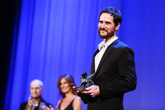 VENICE, ITALY - SEPTEMBER 12: Jake Mahaffy attends Closing Ceremony - Inside during 72nd Venice Film Festival at Palazzo Del Cinema on September 12, 2015 in Venice, Italy. markxcape