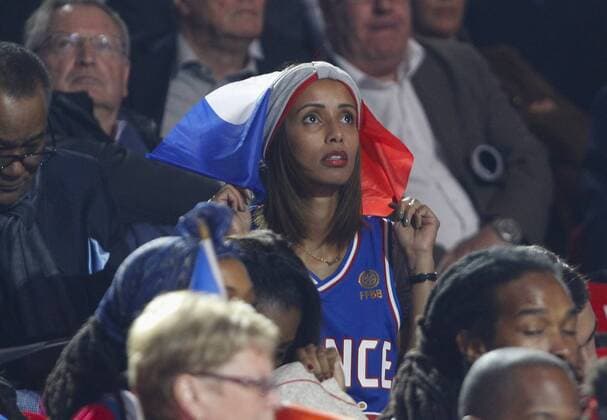 Sonia Rolland - Promis am Rande des EuroBasket Basketball EM 2015 Spiels, Frankreich vs. Lettland - 15 09 2015 GwendolineLeGoff Panoramic 