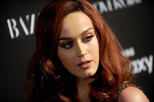Katy Perry arrives on the red carpet at the Harper s BAZAAR ICONS Event at The Plaza Hotel in New York City on September 16, 2015.  NYP20150916102 DENNISxVANxTINE