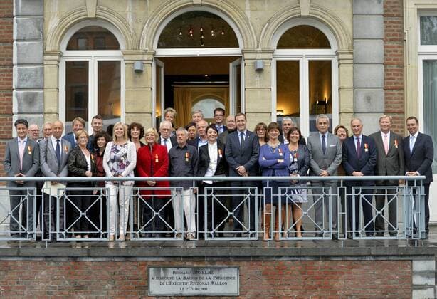- NAMUR, BELGIUM: Illustration picture taken during the award ceremony for the Merite Wallons by the Walloon Government at the Elysette, in Jambes, Namur, Thursday 17 September 2015.  ERICxLALMAND 04702125