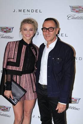Sept. 16, 2015 - Ny, NY, U.S. - New York, NY September 17, 2015 : .Julianne Hough with J. Mendel during the J. Mendel show during Fashion Week Spring Summer 2016 on September 17, 2015. Ny U.S. - ZUMAs49_
