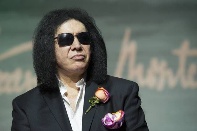 Sept. 18, 2015 - Madrid, Madrid, Spain - Israeli-US singer guitarist Gene Simmons of US rock band Kiss during the presentation of Francis Montesinos Spring-Summer 2016 collection during the Madrid Fashion Week in Madrid on September 18, 2015. Madrid Spain  - ZUMAn230