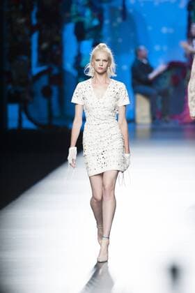 Sept. 18, 2015 - Madrid, Madrid, Spain - A model showcases designs by Francis Montesinos on the runway at the Francis Montesinos show during Mercedes-Benz Fashion Week Madrid Spring Summer 2016 at Ifema on September 18, 2015 in Madrid, Spain. Madrid Spain  - ZUMAn230