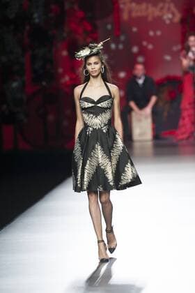 Sept. 18, 2015 - Madrid, Spain - A model showcases designs by Francis Montesinos on the runway at the Francis Montesinos show during Mercedes-Benz Fashion Week Madrid Spring Summer 2016 at Ifema on September 18, 2015 in Madrid, Spain. Madrid Spain  - ZUMAn230