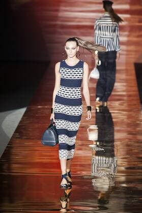 Sept. 18, 2015 - Madrid, Spain - A model showcases designs by Roberto Verino on the runway at the Roberto Verino show during Mercedes-Benz Fashion Week Madrid Spring Summer 2015 16 at Ifema on September 18, 2015 in Madrid, Spain. Madrid Spain  - ZUMAn230