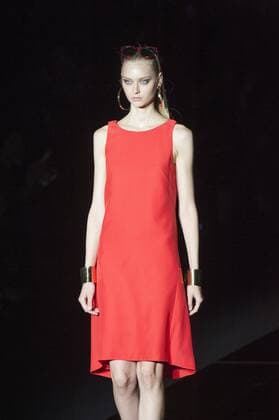 Sept. 18, 2015 - Madrid, Spain - A model showcases designs by Roberto Verino on the runway at the Roberto Verino show during Mercedes-Benz Fashion Week Madrid Spring Summer 2015 16 at Ifema on September 18, 2015 in Madrid, Spain. Madrid Spain  - ZUMAn230
