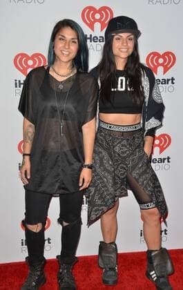 Sept. 18, 2015 - Las Vegas, Nevada, United States of America - DJs Krewella attends the 2015 iHeartRadio Music Festival on September 18, 2015 at MGM Grand Arena in Las Vegas, Nevada. Las Vegas United States of America - ZUMAt114