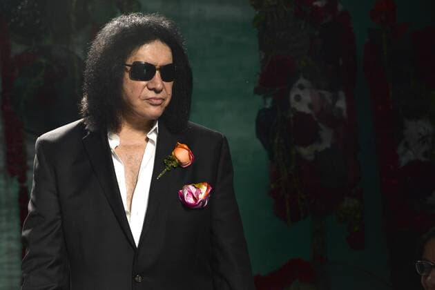 Gene Simmons (Kiss) bei der Francis Montesinos Fashion Show auf der Mercedes-Benz Fashion Week Madrid Spring Summer 2016. Madrid, 18.09.20156 Gene Simmons (Kiss) 
