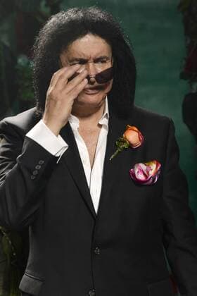Gene Simmons (Kiss) bei der Francis Montesinos Fashion Show auf der Mercedes-Benz Fashion Week Madrid Spring Summer 2016. Madrid, 18.09.20156 Gene Simmons (Kiss) 