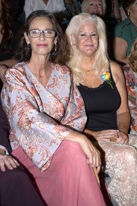 Paola Dominguin bei der Francis Montesinos Fashion Show auf der Mercedes-Benz Fashion Week Madrid Spring Summer 2016. Madrid, 18.09.20156 Paola Dominguin, Shannon Tweed 