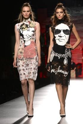 Model bei der Francis Montesinos Fashion Show auf der Mercedes-Benz Fashion Week Madrid Spring Summer 2016. Madrid, 18.09.2015 Montesinos Model 