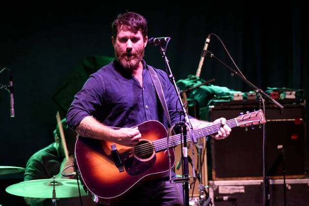 Sept. 18, 2015 - American singer, songwriter, and guitarist CHARLES ALLEN CHUCK RAGAN performed a sold out show at TURF Music Festival in Toronto. In picture: CHUCK RAGAN,JON GAUNT, JOE GINSBERG, TODD BEENE, DAVID HIDALGO JR. - ZUMAm154