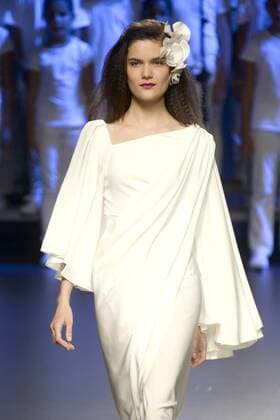 Model bei der Duyos Fashion Show auf der Mercedes-Benz Fashion Week Madrid Spring Summer 2016. Madrid, 18.09.2015 Duyos Model 