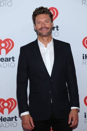 Ryan Seacrest arrives in the press room for the iHeartRadio Music Festival at the MGM Grand Hotel in Las Vegas, Nevada on September 18, 2015.  LAV20150918122 JAMESxATOA