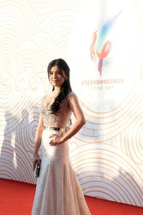 ENTERTAINMENT RED CARPET Preisverleihung Goldene Hahn in Changchun (150919) -- CHANGCHUN, Sept. 19, 2015 -- Actress Ge Tian poses on the red carpet before the Award Ceremony of the 24th China Golden Rooster & Hundred Flowers Film Festival in Jilin City, northeast China s Jilin Province, Sept. 19, 2015. )(mcg) CHINA-CHANGCHUN-GOLDEN ROOSTER & HUNDRED FLOWERS FILM FESTIVAL (CN) LinxHong 