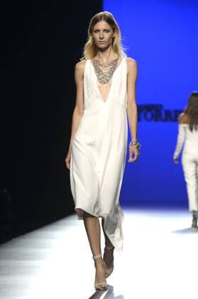 Model bei der Roberto Torretta Fashion Show auf der Mercedes-Benz Fashion Week Madrid Spring Summer 2016. Madrid, 19.09.2015 Roberto Torretta Model 