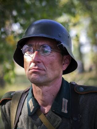 Sept. 19, 2015 - Nazi soldiers since the Second World War -- In the historical festival Civilization in Kiev, Ukraine have been replicated the history of revolutions, way of life and the atmosphere of centuries since antiquity and the middle of the twentieth century - ZUMAg154