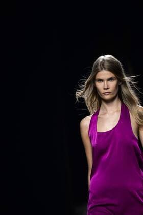 Model bei der Juanjo Oliva Fashion Show auf der Mercedes-Benz Fashion Week Madrid Spring Summer 2016. Madrid, 19.09.2015 Juanjo Oliva Model 