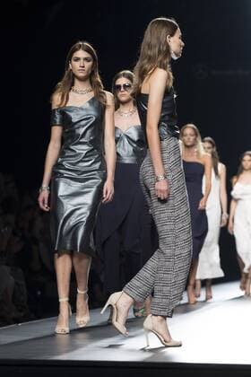 Sept. 19, 2015 - Madrid, Madrid, Spain - A model showcases designs by Roberto Torretta on the runway at the Roberto Torretta show during Mercedes-Benz Fashion Week Madrid Spring Summer 2016 at Ifema on September 19, 2015 in Madrid, Spain. Madrid Spain  - ZUMAn230