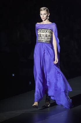 Sept. 19, 2015 - Madrid, Madrid, Spain - A model showcases designs by Hannibal Laguna on the runway at the Hannibal Laguna show during Mercedes-Benz Fashion Week Madrid Spring Summer 2015 16 at Ifema on September 19, 2015 in Madrid, Spain. Madrid Spain  - ZUMAn230