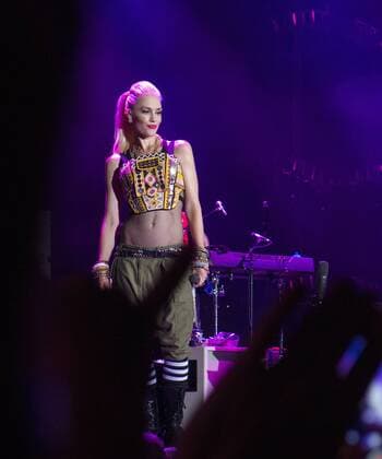 Sept. 18, 2015 - San Diego, CA, USA - September 18, 2015 - San Diego, California, USA - Gwen Stefani of the band No Doubt performs as the band headlined day one of the Kaaboo Festival at the Del Mar Fairgrounds. San Diego USA - ZUMAa97_