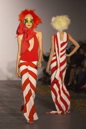 London, UK. 19 09 2015. London Fashion Week runway show of designer Gareth Pugh at the BFC Show Space in Brewer Street. London Fashion Week, Gareth Pugh, London, UK 