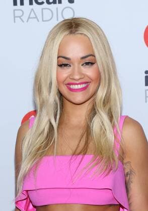Rita Ora arrives for the iHeartRadio Music Festival at the MGM Grand in Las Vegas, Nevada on September 19, 2015.  LAV20150919167 JAMESxATOA