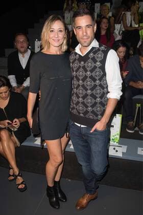 Nathalie Poza y Unax Ugalde en el desfile de Juana Martin de la Mercedes Benz Fashion Week 2015 en Madrid. 588 cordon press Nathalie Poza and Unax Ugalde at the Juana Matin s fashion show of the Mercedes Benz Fashion Week 2015 in Madrid. 