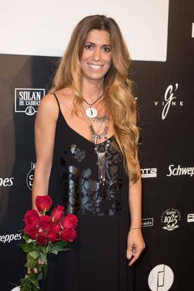 La disenadora Juana Martin despues de su desfile de la Mercedes Benz Fashion Week 2015 en Madrid. 588 cordon press The designer Juana Martin after her fashion show in Mercedes Benz Fashion Week 2015 in Madrid. 