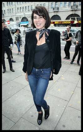 . 20 09 2015. London, United Kingdom. Sadie Frost arriving at the Vivienne Westwood show at London Fashion Week S S 2016-Day three.  xStephenxLockx xi-Imagesx IIM-11067-0009