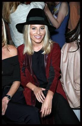 . 20 09 2015. London, United Kingdom. Mollie King at the Pringle of Scotland show at London Fashion Week S S 16-Day three.  xStephenxLockx xi-Imagesx IIM-11068-0001