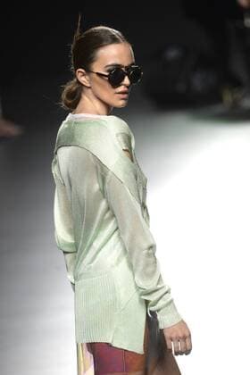 Model bei der Ion Fiz Fashion Show auf der Mercedes-Benz Fashion Week Madrid Spring Summer 2016. Madrid, 20.09.2015 Ion Fiz Model 