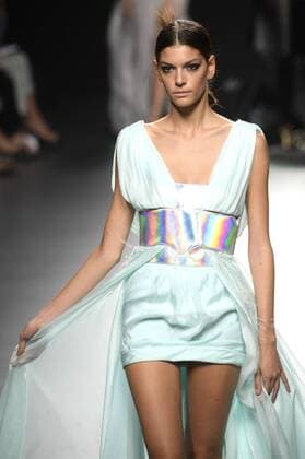 Model bei der Ion Fiz Fashion Show auf der Mercedes-Benz Fashion Week Madrid Spring Summer 2016. Madrid, 20.09.2015 Ion Fiz Model 