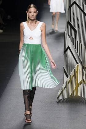 Sept. 21, 2015 - Madrid, Madrid, Spain - A model showcases designs by Alvarno on the runway at the Alvarno show during Mercedes-Benz Fashion Week Madrid Spring Summer 2016 at Ifema on September 21, 2015 in Madrid, Spain. Madrid Spain  - ZUMAn230