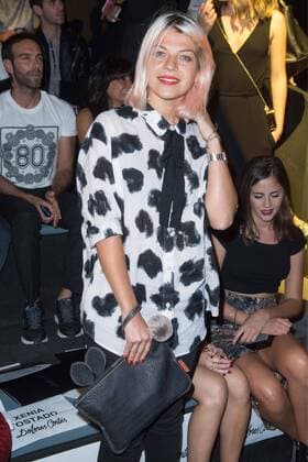 Thais Blume en el desfile de Basmar y Dolores Cortes en Mercedes Benz Fashion Week 2015 en Madrid. 588 cordon press Thais Blume at the Basmas and Dolores Cortes fashion show of Mercedes Benz Fashion Week 2015 in Madrid. 