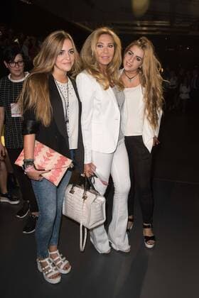 Norma Duval en el desfile de Basmar y Dolores Cortes en Mercedes Benz Fashion Week 2015 en Madrid. 588 cordon press Norma Duval at the Basmas and Dolores Cortes fashion show of Mercedes Benz Fashion Week 2015 in Madrid. 