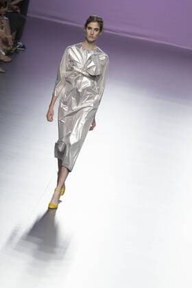 Sept. 21, 2015 - Madrid, Madrid, Spain - A model showcases designs by The 2nd Skin Co on the runway at the 2nd Skin Co show during Mercedes-Benz Fashion Week Madrid Spring Summer 2015 16 at Ifema on September 21, 2015 in Madrid, Spain. Madrid Spain  - ZUMAn230