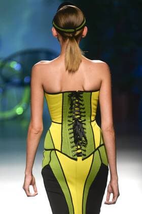 Model bei der Maya Hansen Fashion Show auf der Mercedes-Benz Fashion Week Madrid Spring Summer 2016. Madrid, 21.09.2015 Maya Hansen Model 