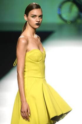 Model bei der Maya Hansen Fashion Show auf der Mercedes-Benz Fashion Week Madrid Spring Summer 2016. Madrid, 21.09.2015 Maya Hansen Model 