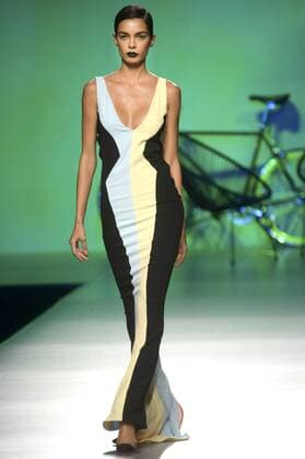 Model bei der Maya Hansen Fashion Show auf der Mercedes-Benz Fashion Week Madrid Spring Summer 2016. Madrid, 21.09.2015 Maya Hansen Model 